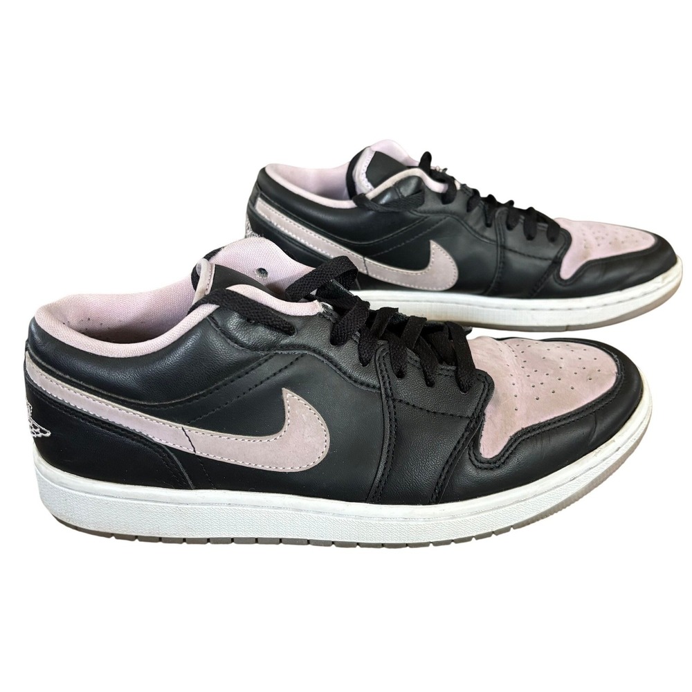 Air Jordan 1 SE Low Black Iced Lilac Sneakers Sz 9.5 DV1309-051‎